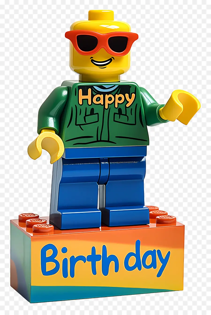 Selamat Ulang Tahun，Gambar Lego PNG