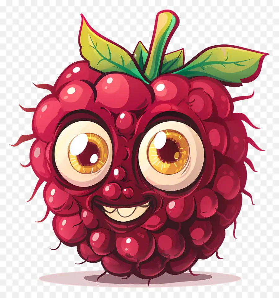 Kartun Raspberry，Selamat Raspberi PNG