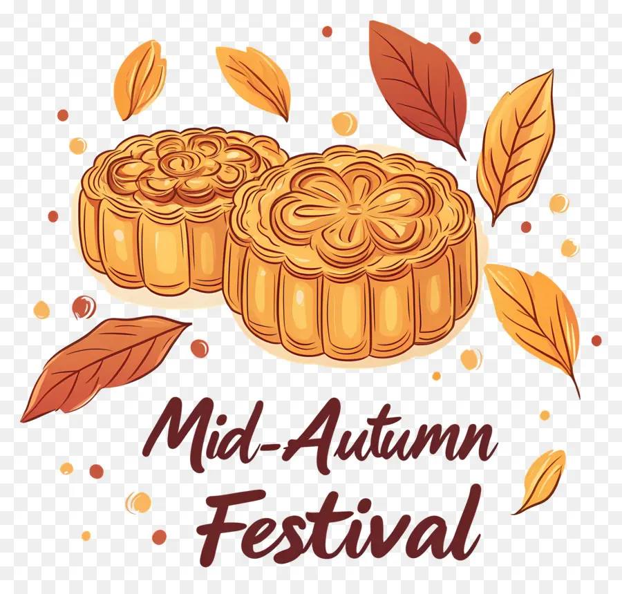 Festival Pertengahan Musim Gugur，Kue Bulan Festival Pertengahan Musim Gugur PNG