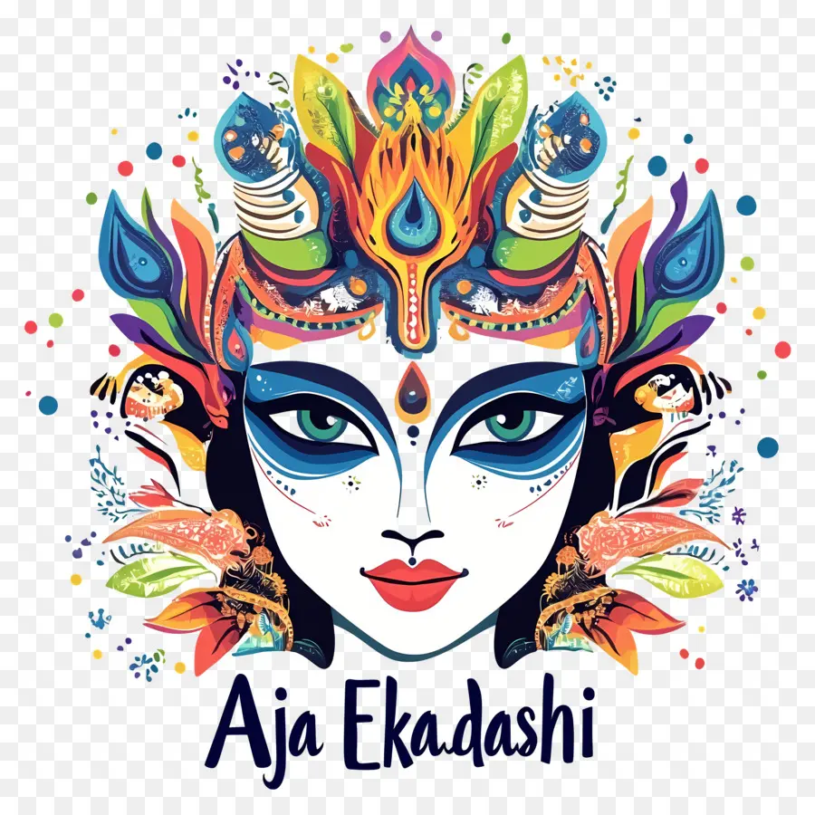 Aja Ekadashi，Wajah Dewa PNG