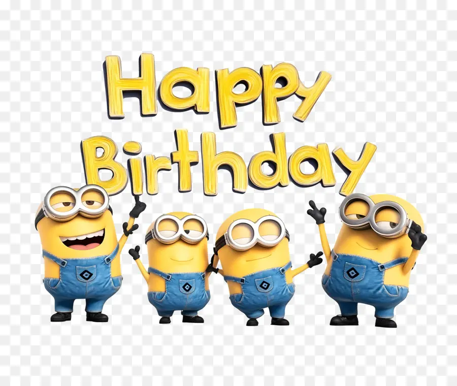 Selamat Ulang Tahun，Ulang Tahun Minion PNG