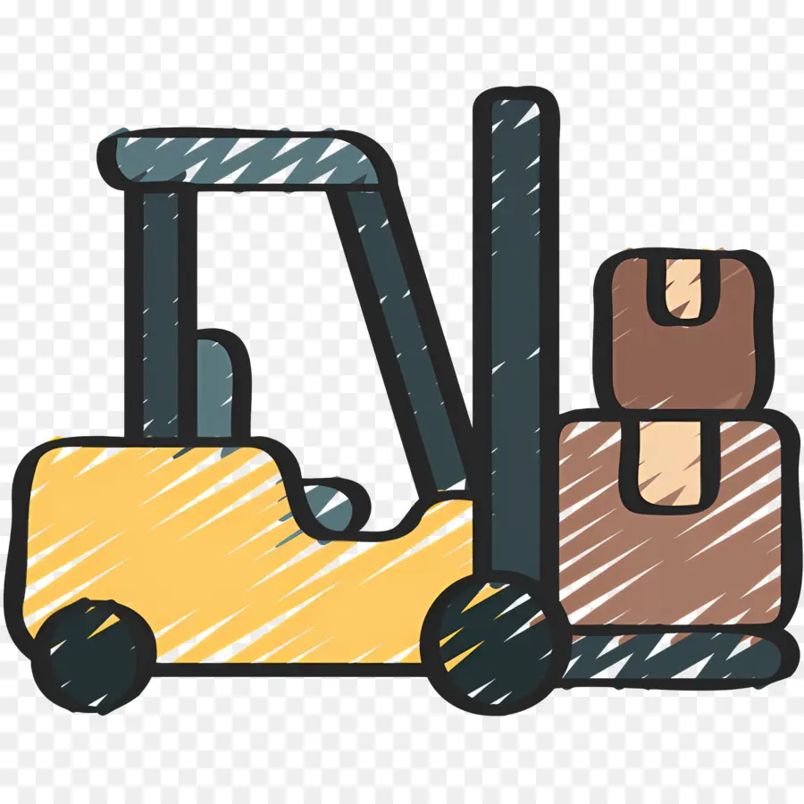 Logistik，Forklift PNG