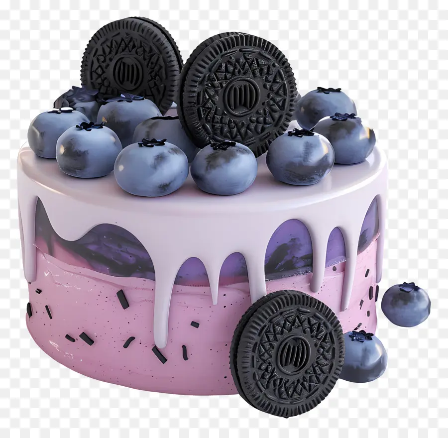 Kue Blueberry，Kue PNG