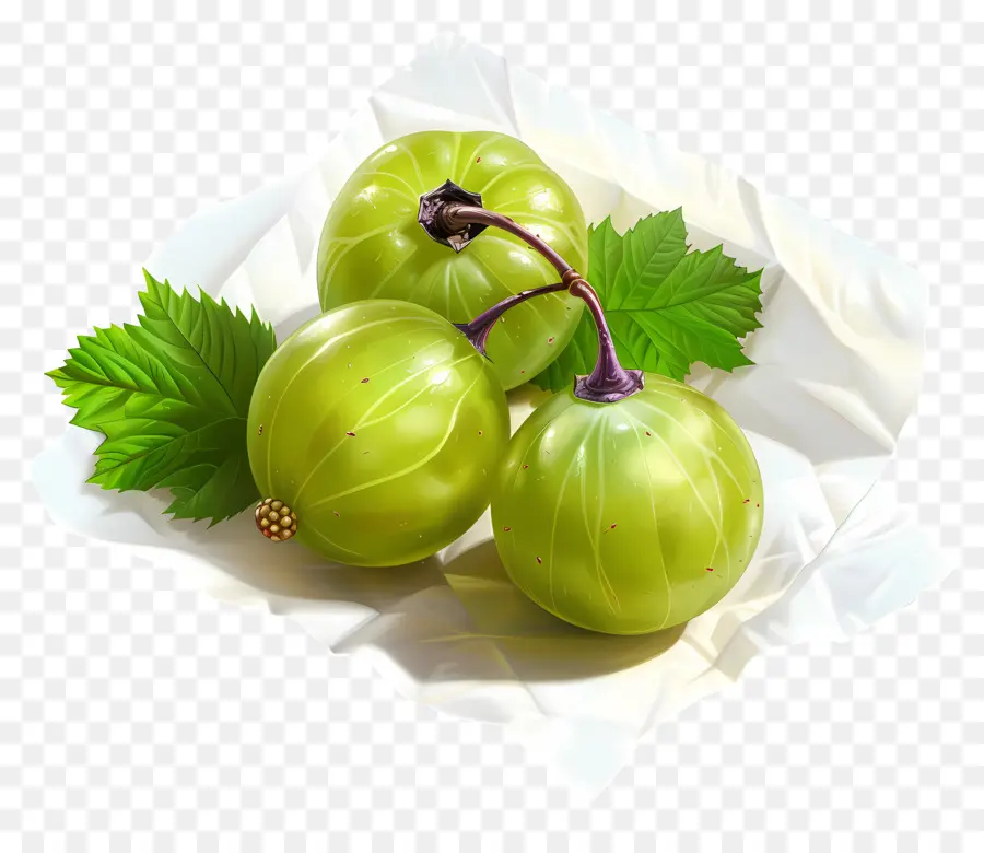 Buah Gooseberry，Gooseberry Hijau PNG