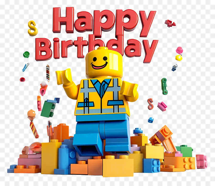 Selamat Ulang Tahun，Ulang Tahun Lego PNG