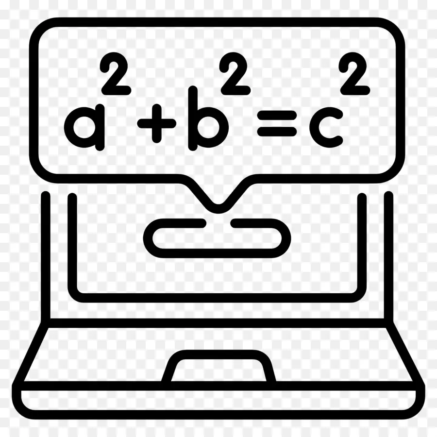 Rumus，Persamaan Matematika Di Laptop PNG