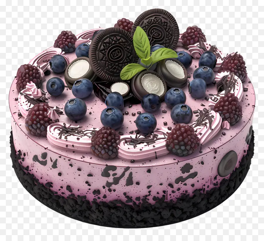 Kue Blueberry，Kue Beri PNG