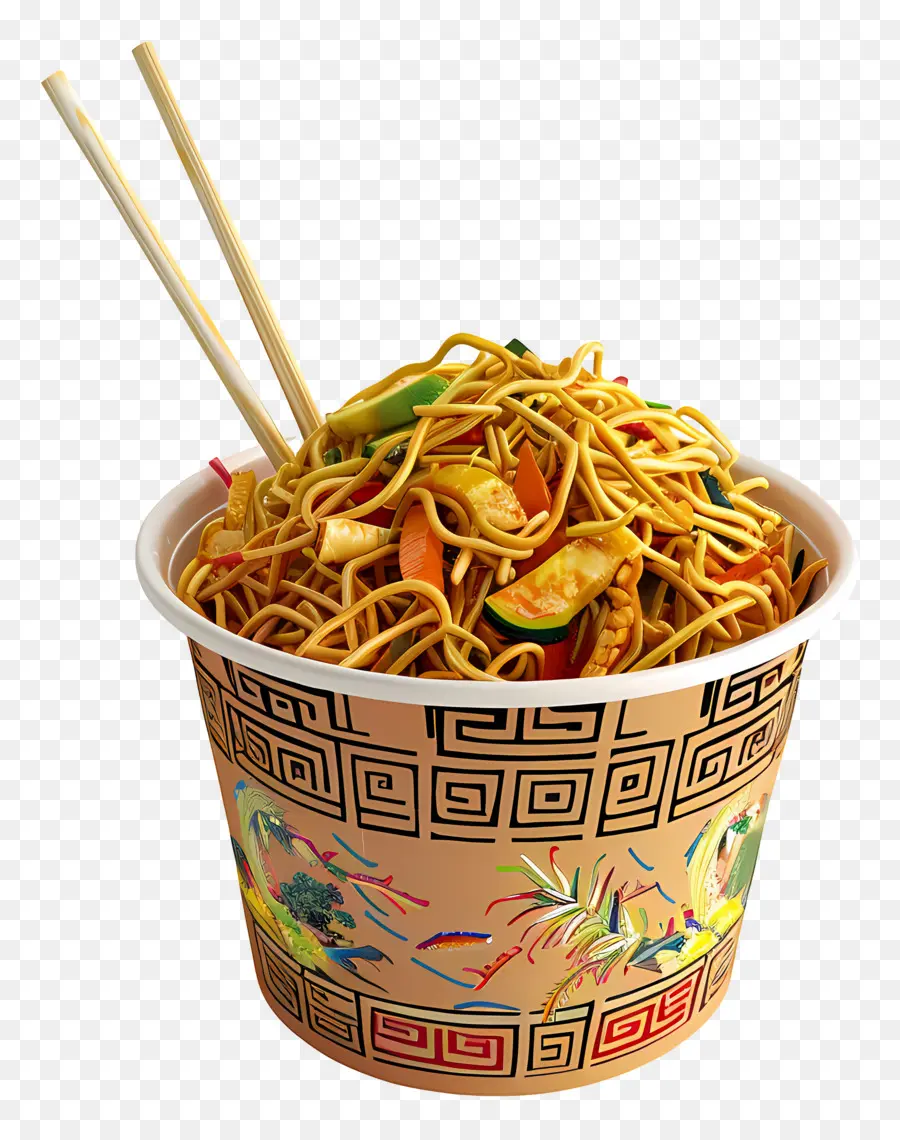 Chow Mein，Mie PNG