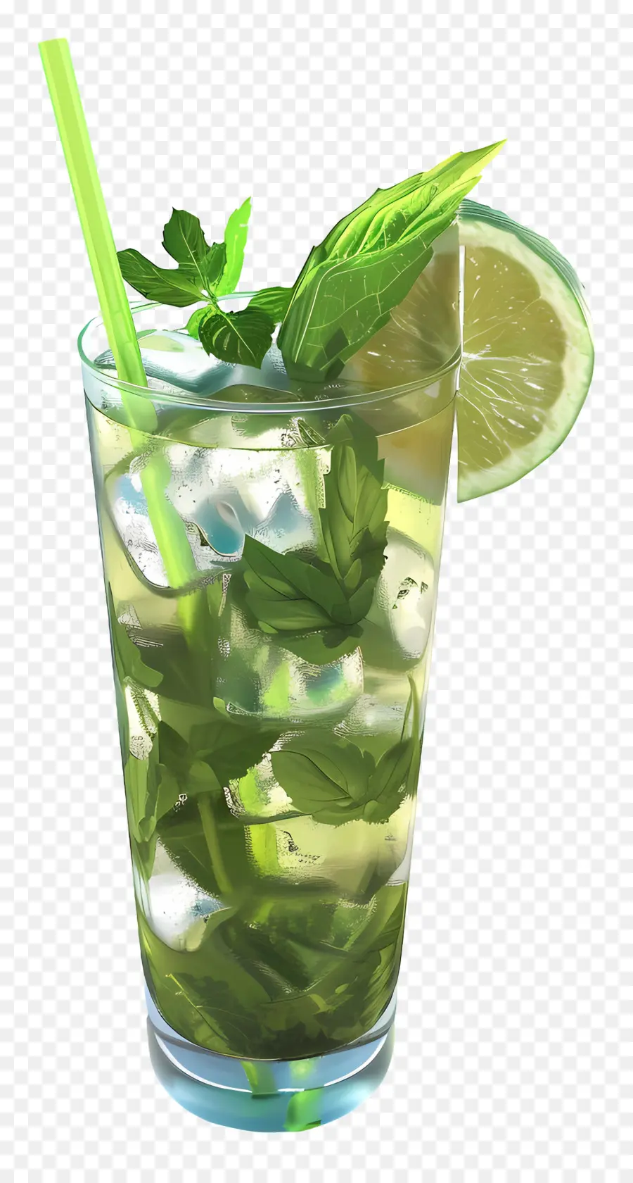 Mojito，Segelas Mojito PNG