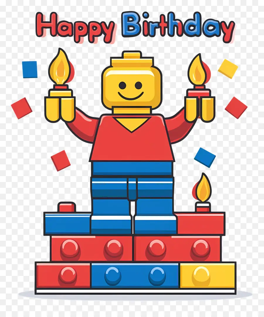 Selamat Ulang Tahun，Ulang Tahun Lego PNG