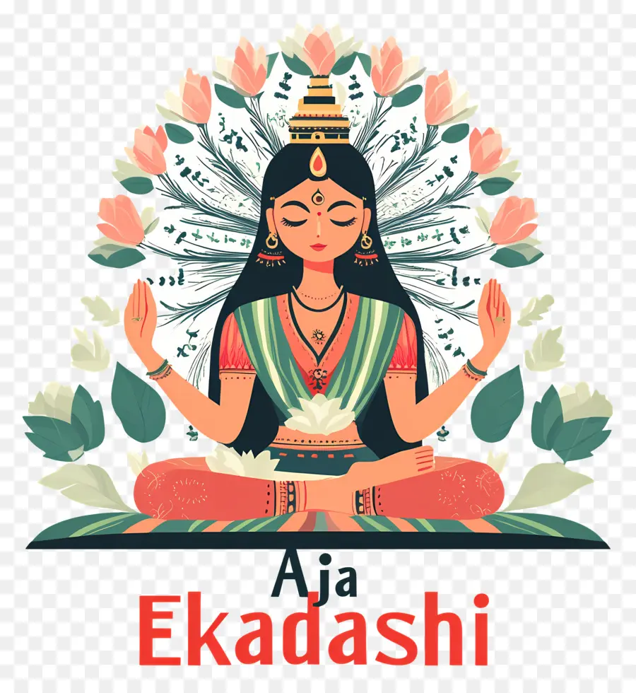 Aja Ekadashi，Ilustrasi Aja Ekadashi PNG