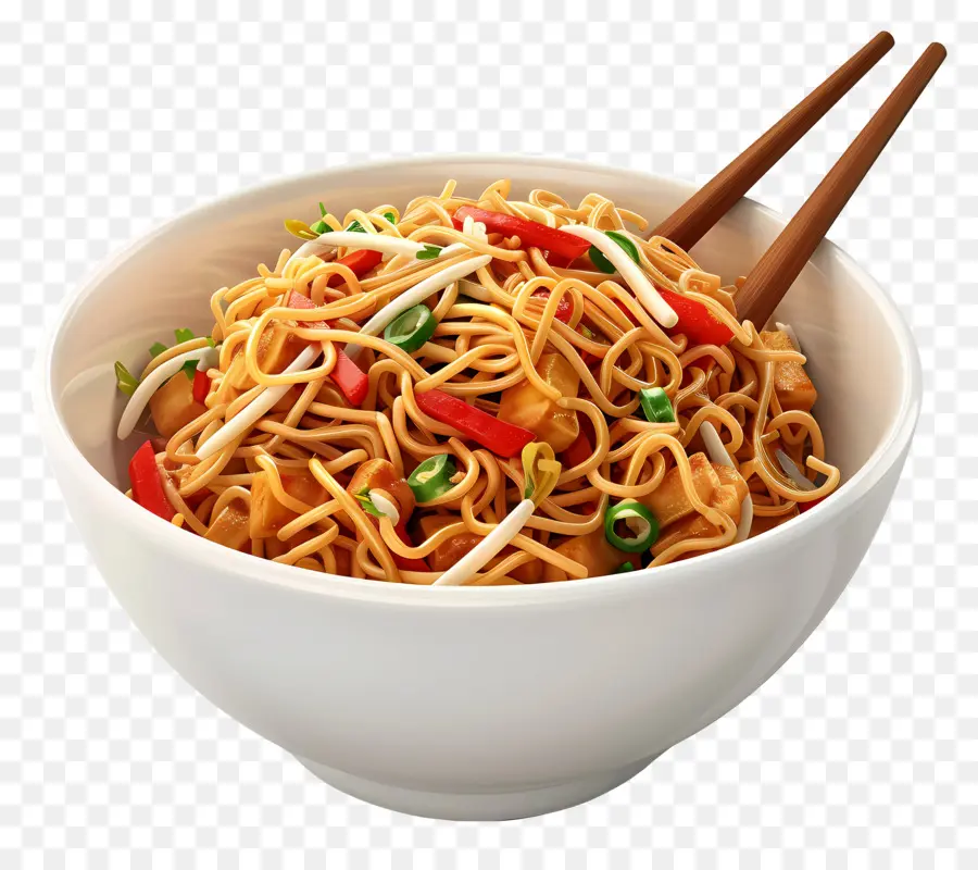 Chow Mein，Mie PNG