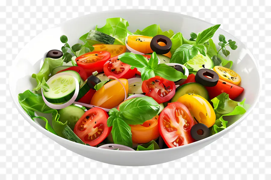 Salad Sayuran，Salad PNG