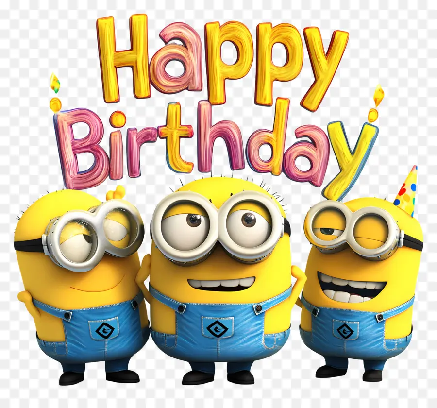 Selamat Ulang Tahun，Ulang Tahun Minion PNG