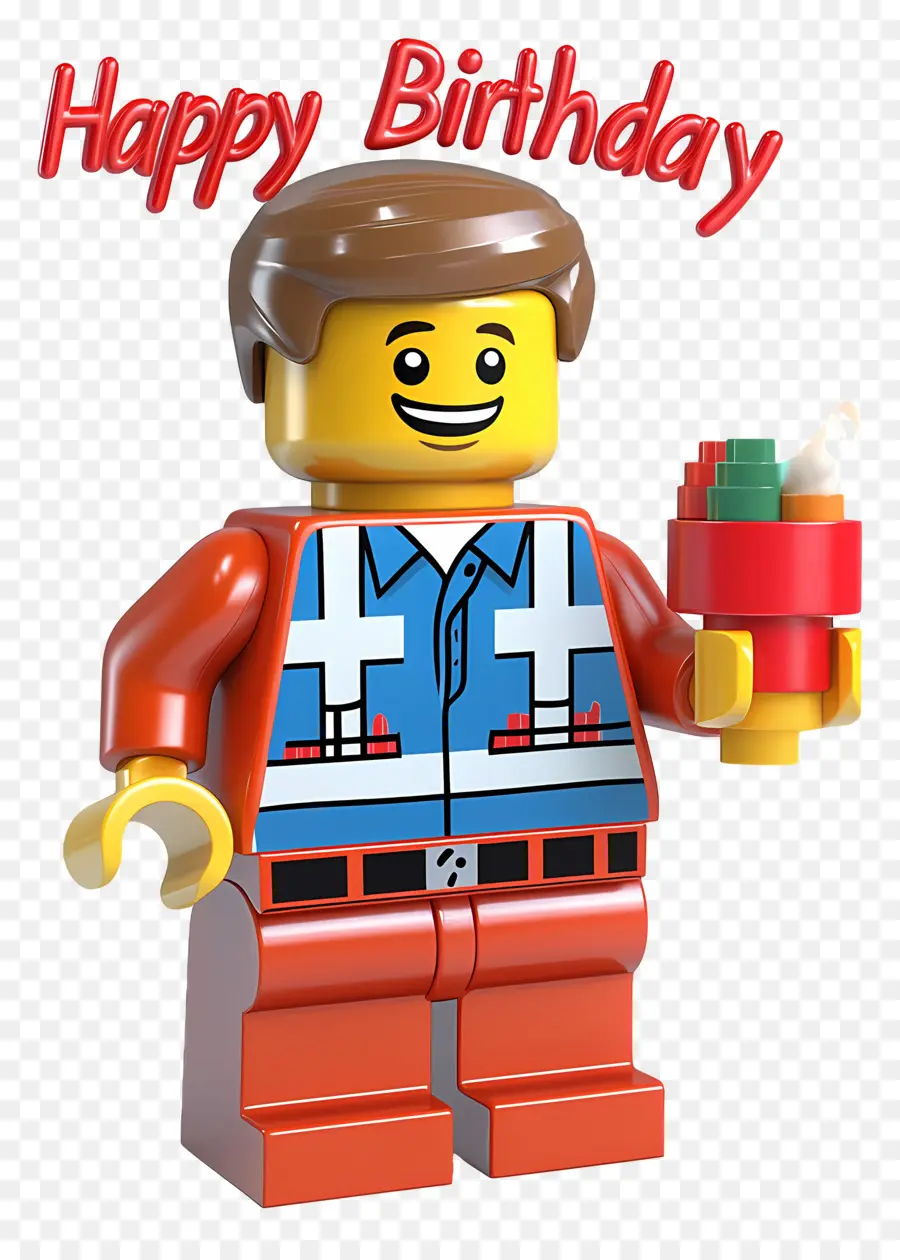 Selamat Ulang Tahun，Gambar Lego PNG