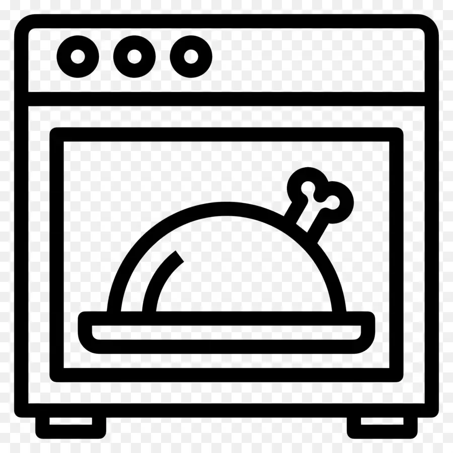 Oven，Oven Dengan Makanan PNG