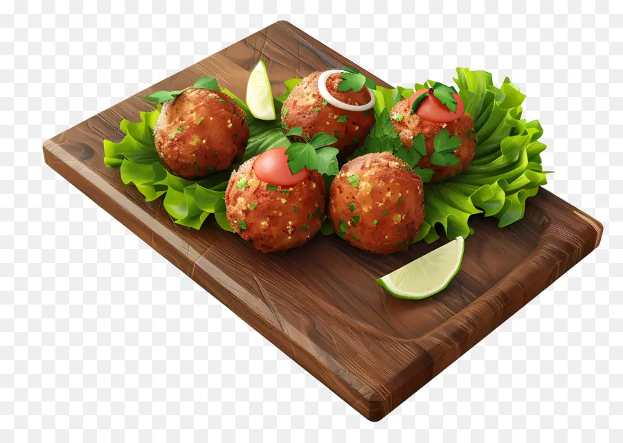 Falafel，Bakso Di Kapal PNG