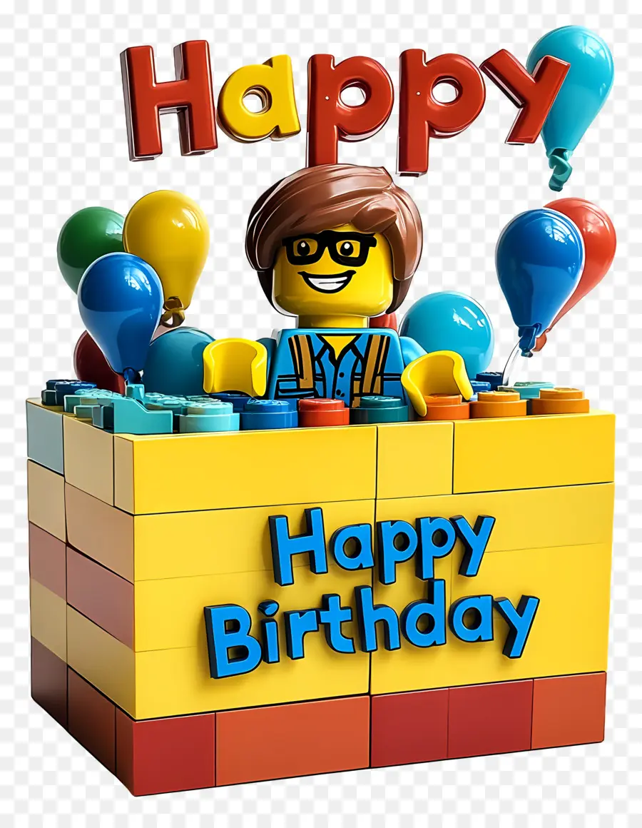 Selamat Ulang Tahun，Ulang Tahun Lego PNG