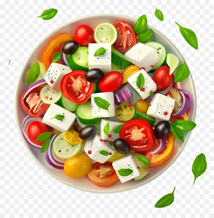 Salad Yunani，Salad PNG