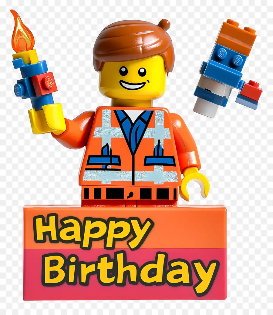 Selamat Ulang Tahun，Gambar Lego PNG