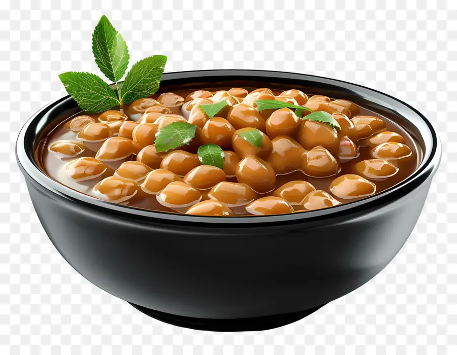 Natto，Semangkuk Kacang PNG