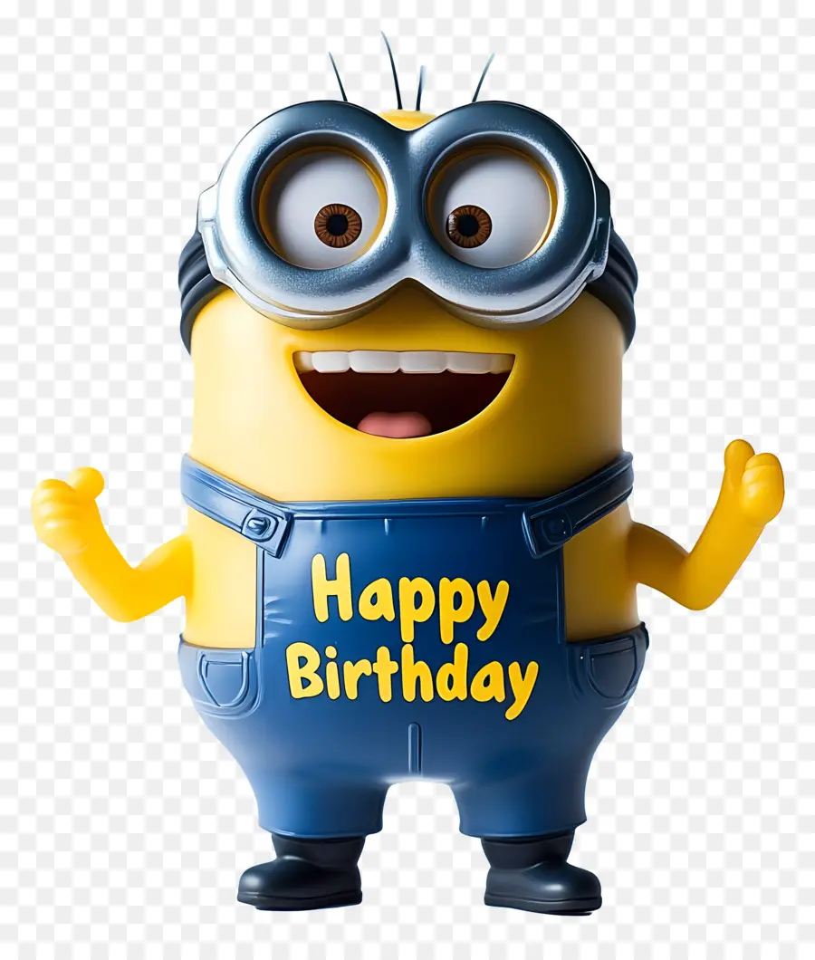 Selamat Ulang Tahun，Minion Dengan Tanda Selamat Ulang Tahun PNG