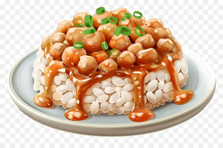 Natto，Hidangan Nasi PNG