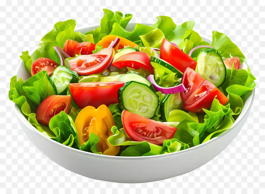 Salad Sayuran，Salad PNG