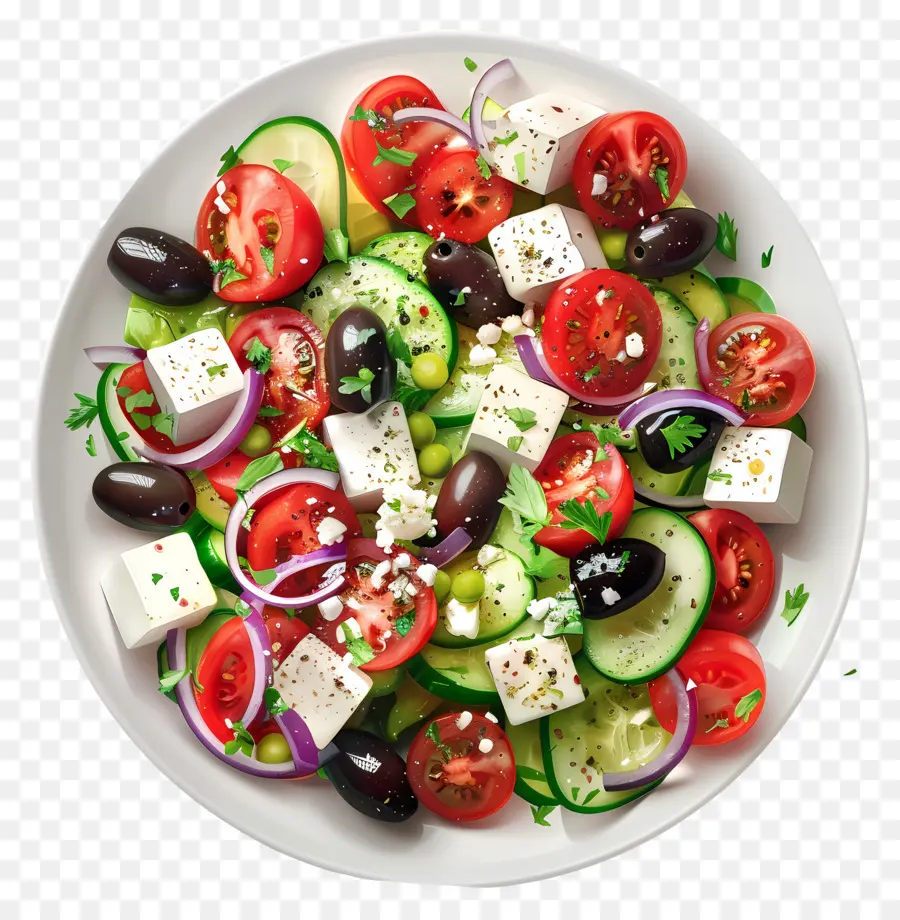 Salad Yunani，Salad PNG