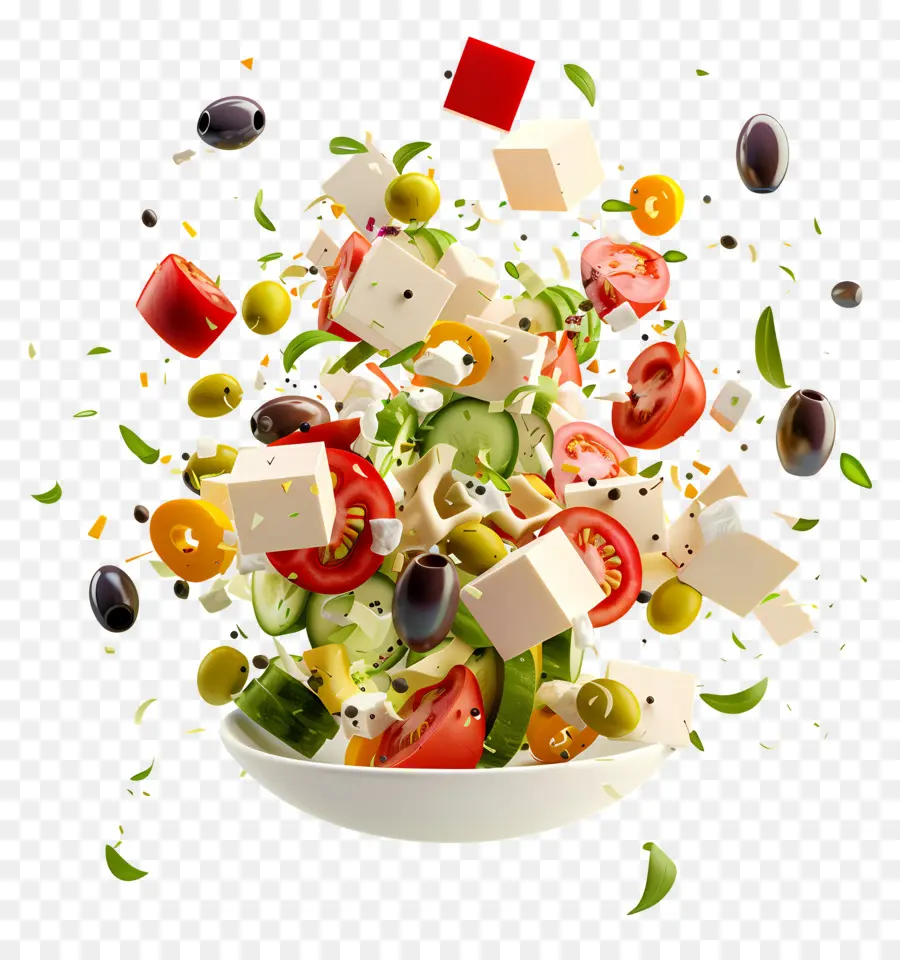 Salad Yunani，Salad PNG