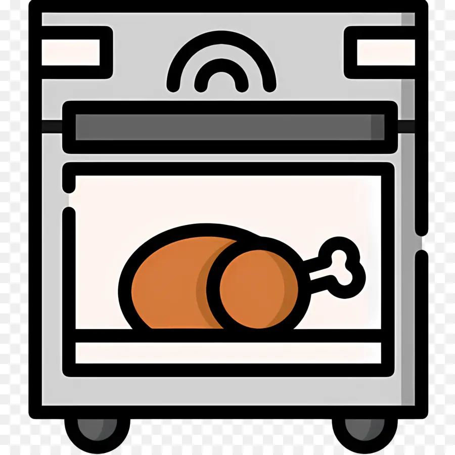 Oven，Oven Dengan Daging PNG