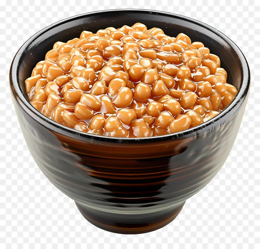 Natto，Semangkuk Kacang PNG