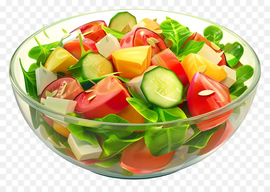 Salad Sayuran，Salad PNG