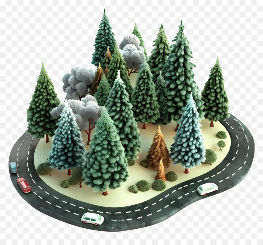 Hutan Jalan，Diorama Hutan PNG