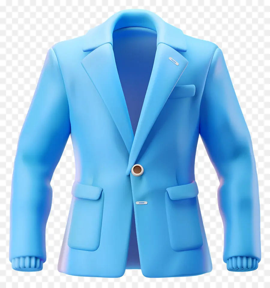 Blazer Biru，Jaket Biru PNG