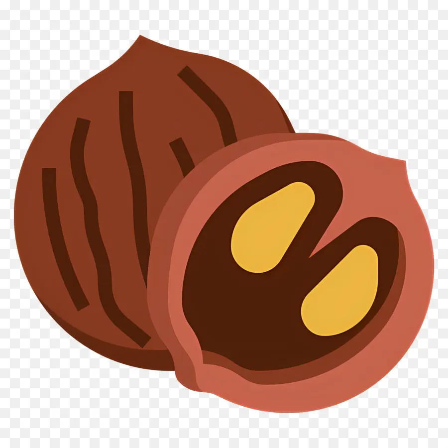 Kenari，Kacang Hazel PNG