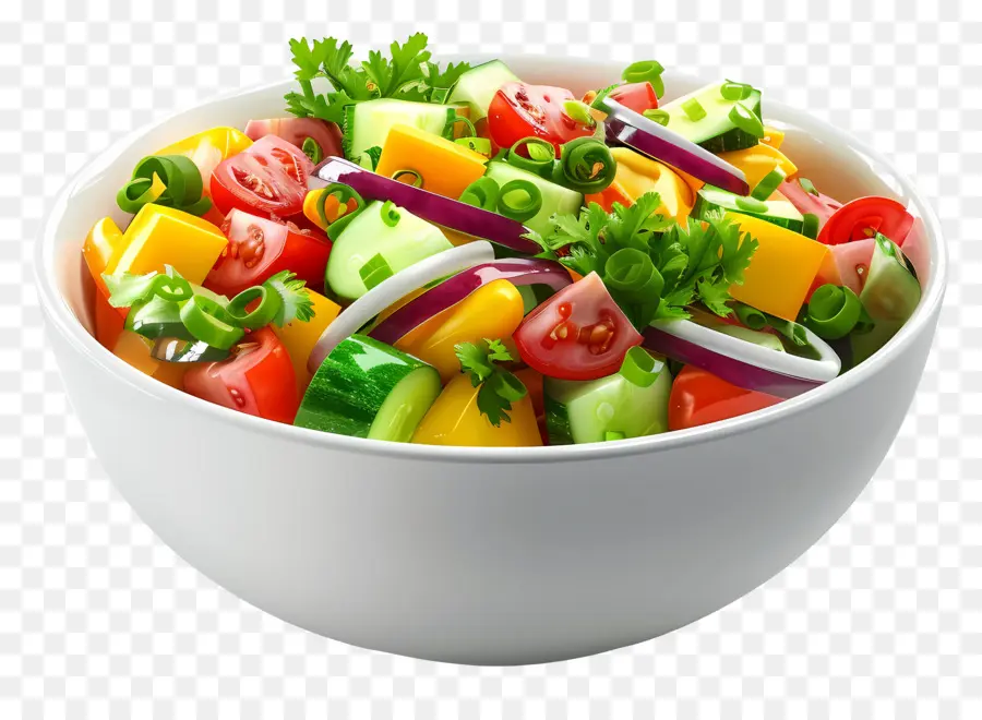 Salad Sayuran，Semangkuk Salad PNG