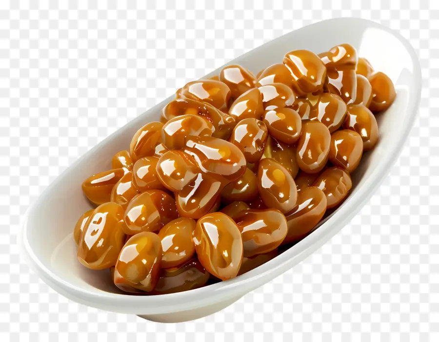 Natto，Kacang Karamel PNG