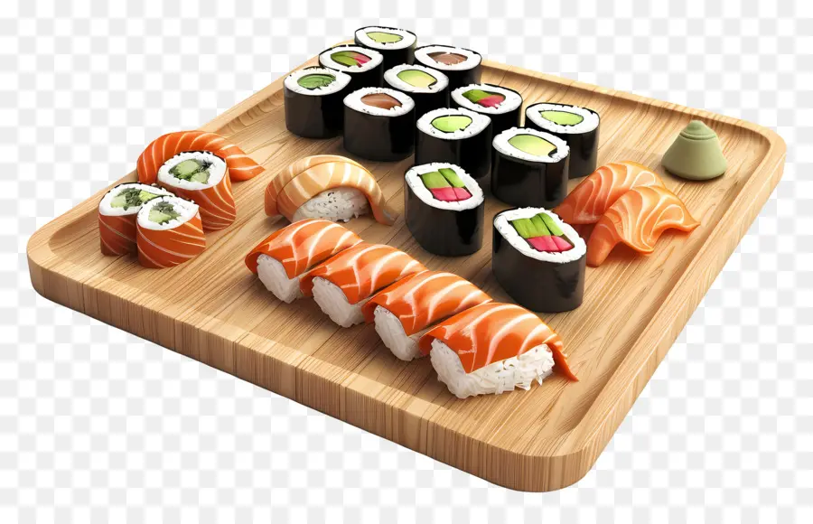 Sushi，Piring Sushi PNG