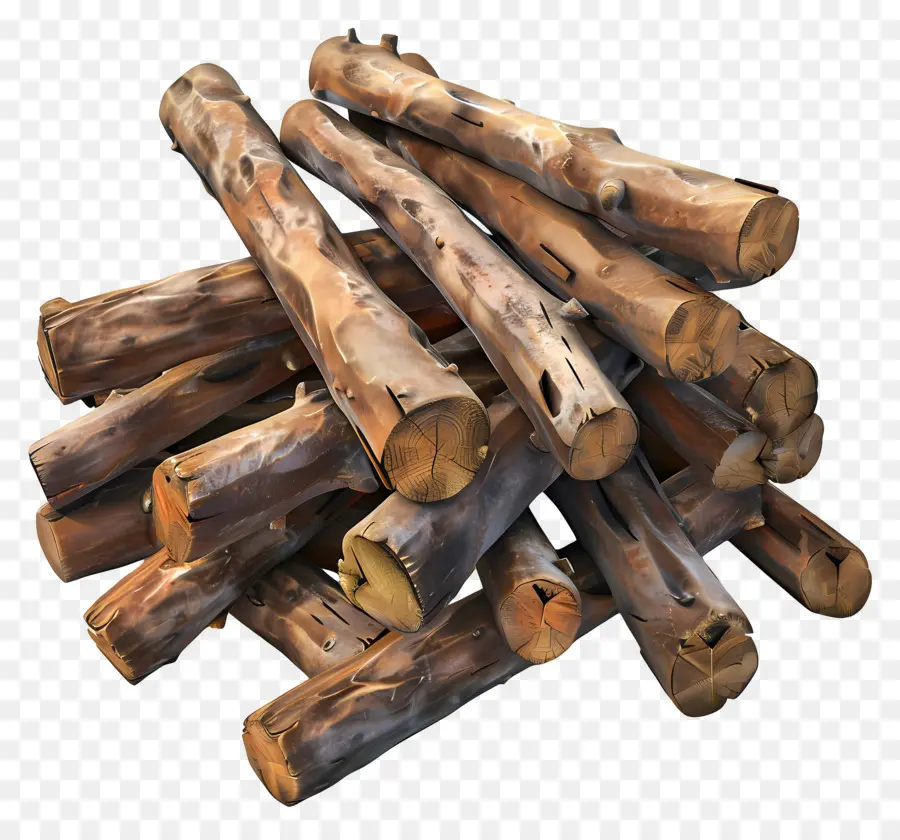 Kayu Bakar，Log PNG