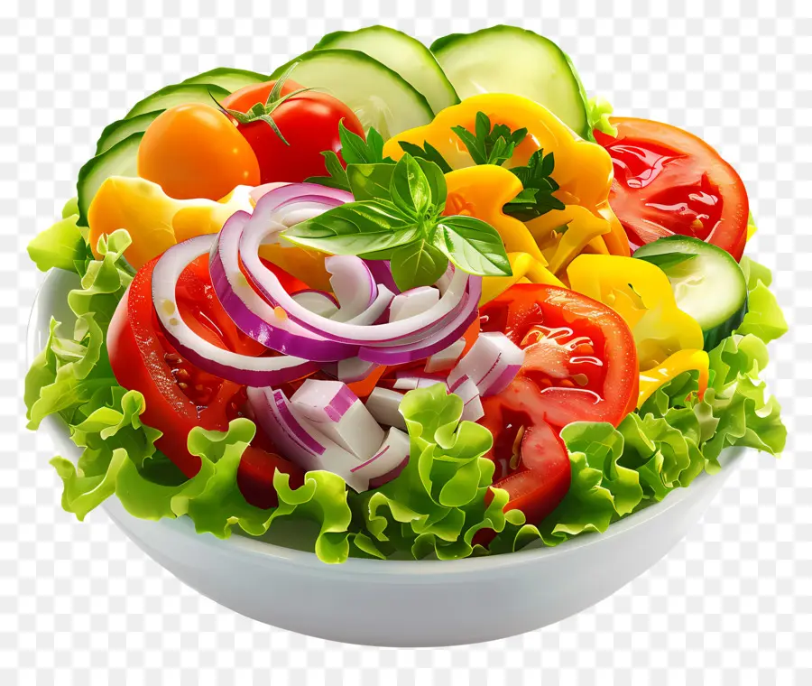 Salad Sayuran，Salad PNG