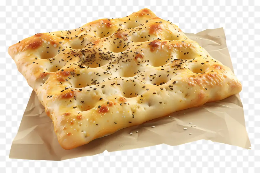 Roti Focaccia，Fokus PNG