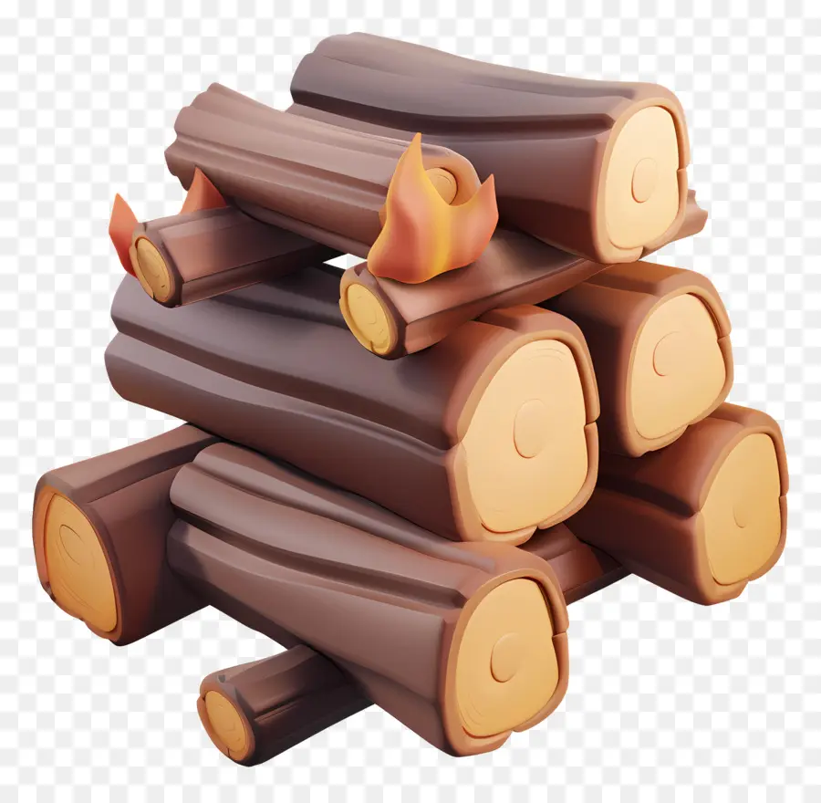 Kayu Bakar，Log PNG