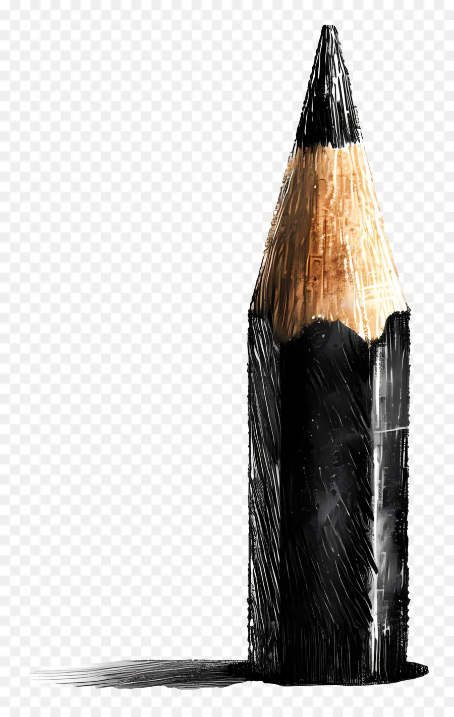 Pensil，Pensil Hitam PNG