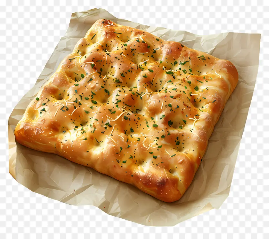 Roti Focaccia，Dipanggang PNG