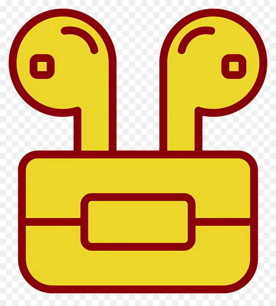 Airpod，Earbud Nirkabel PNG