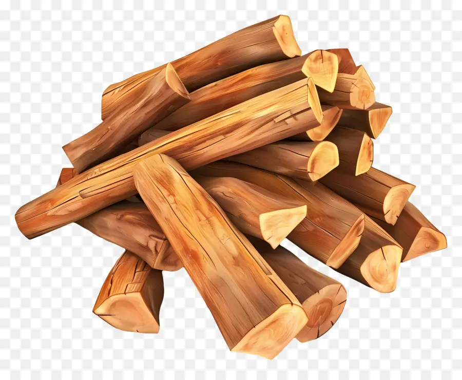 Kayu Bakar，Log PNG