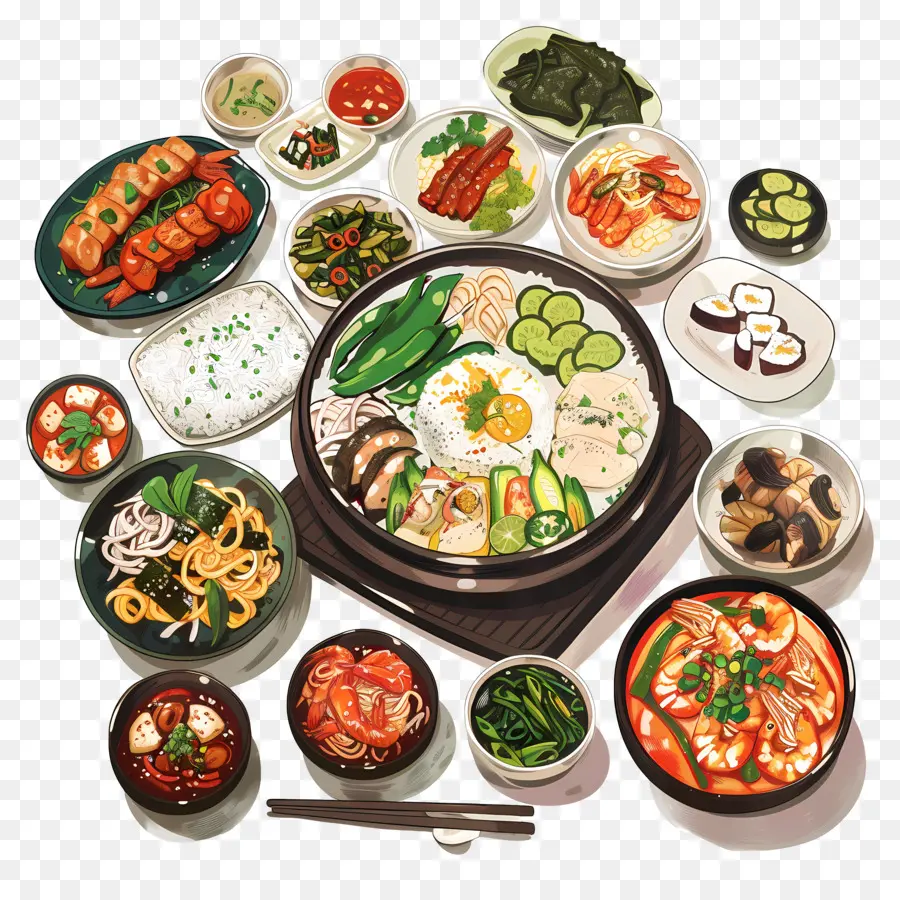 Makanan Korea，Cucian Piring PNG