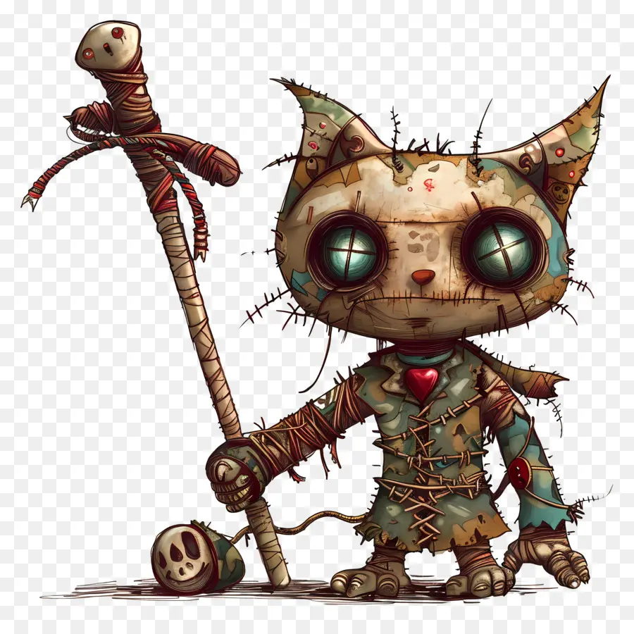 Boneka Voodoo，Kucing Tambal Sulam PNG