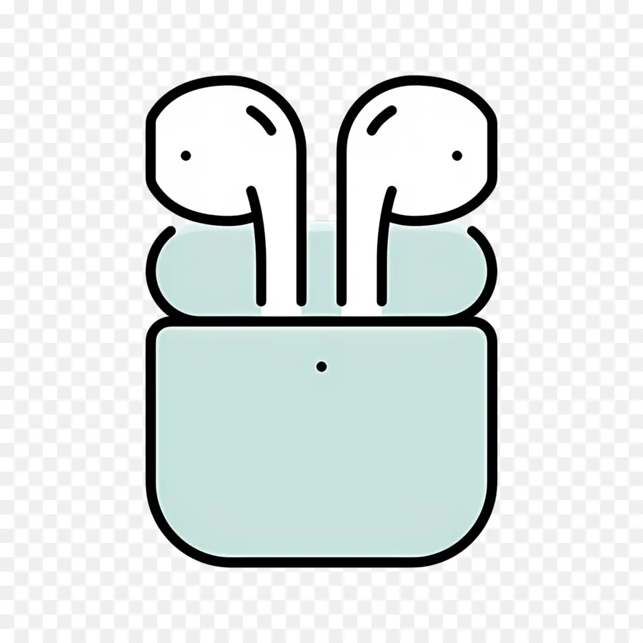 Airpod，Earbud Nirkabel PNG